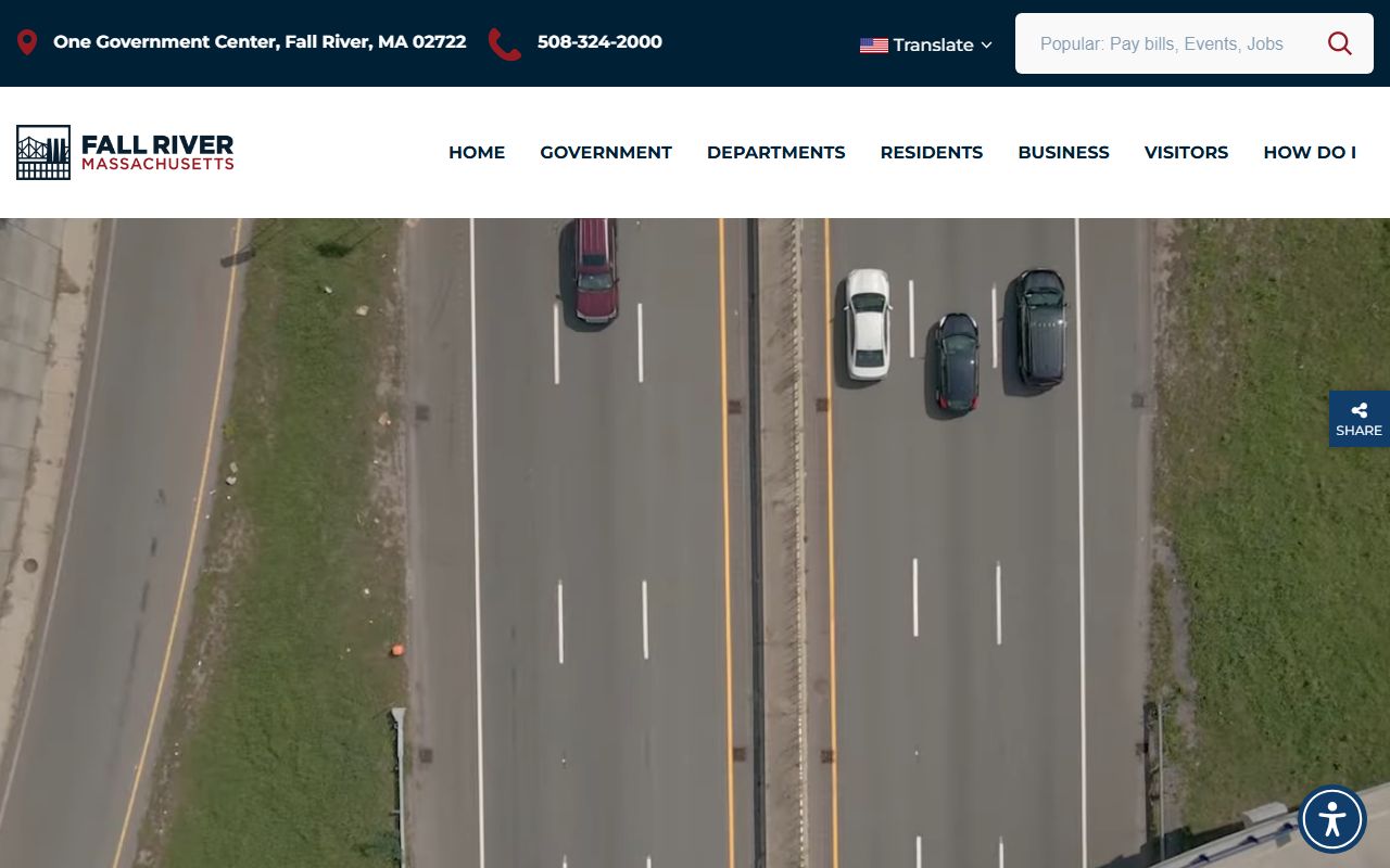 Fall River city government portal